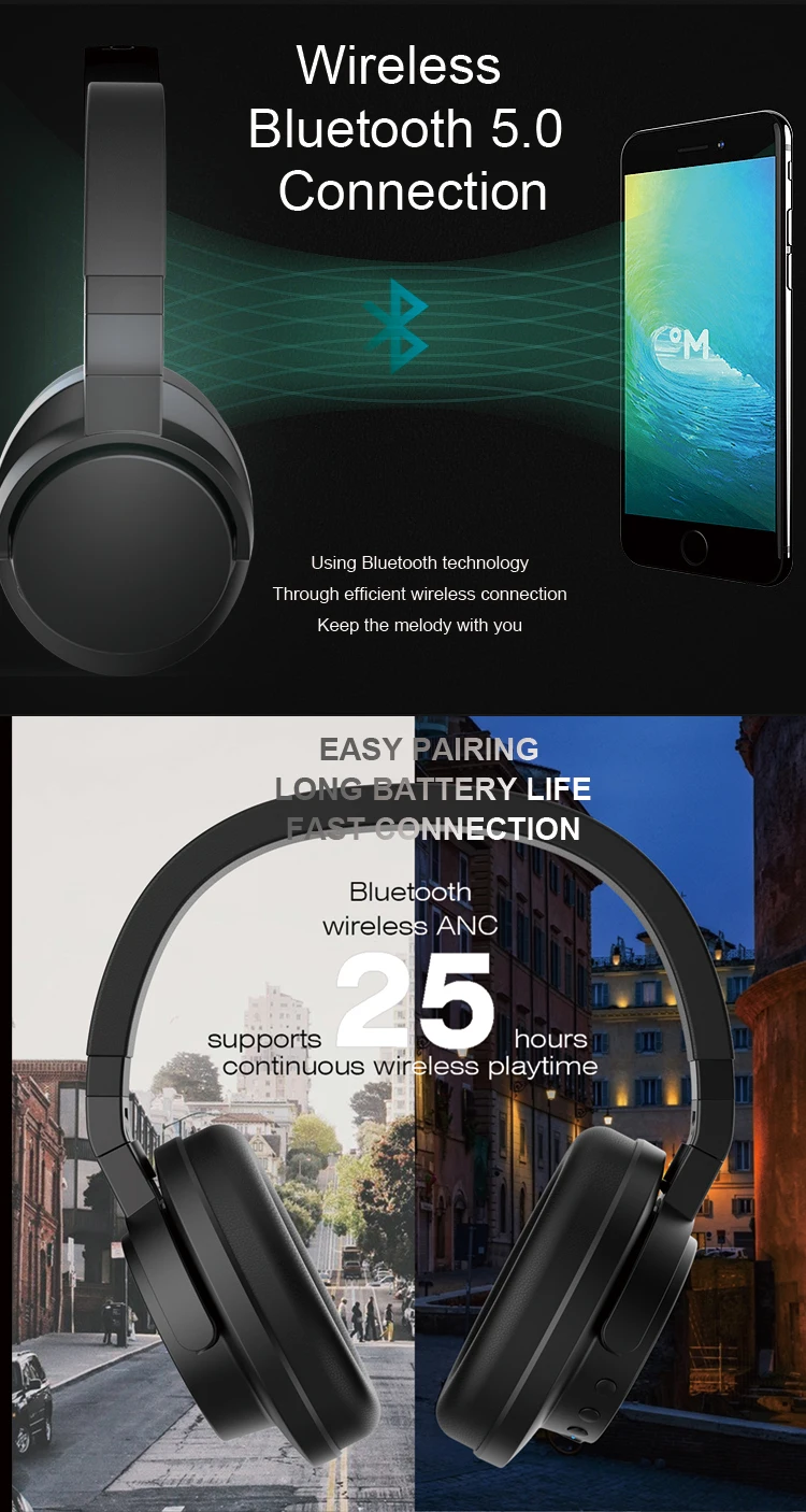 noise-canceling wireless headphones