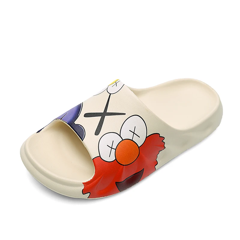 

Factory Sale Various Widely Used Women Flat Sandal Thick Cartoon Slippers