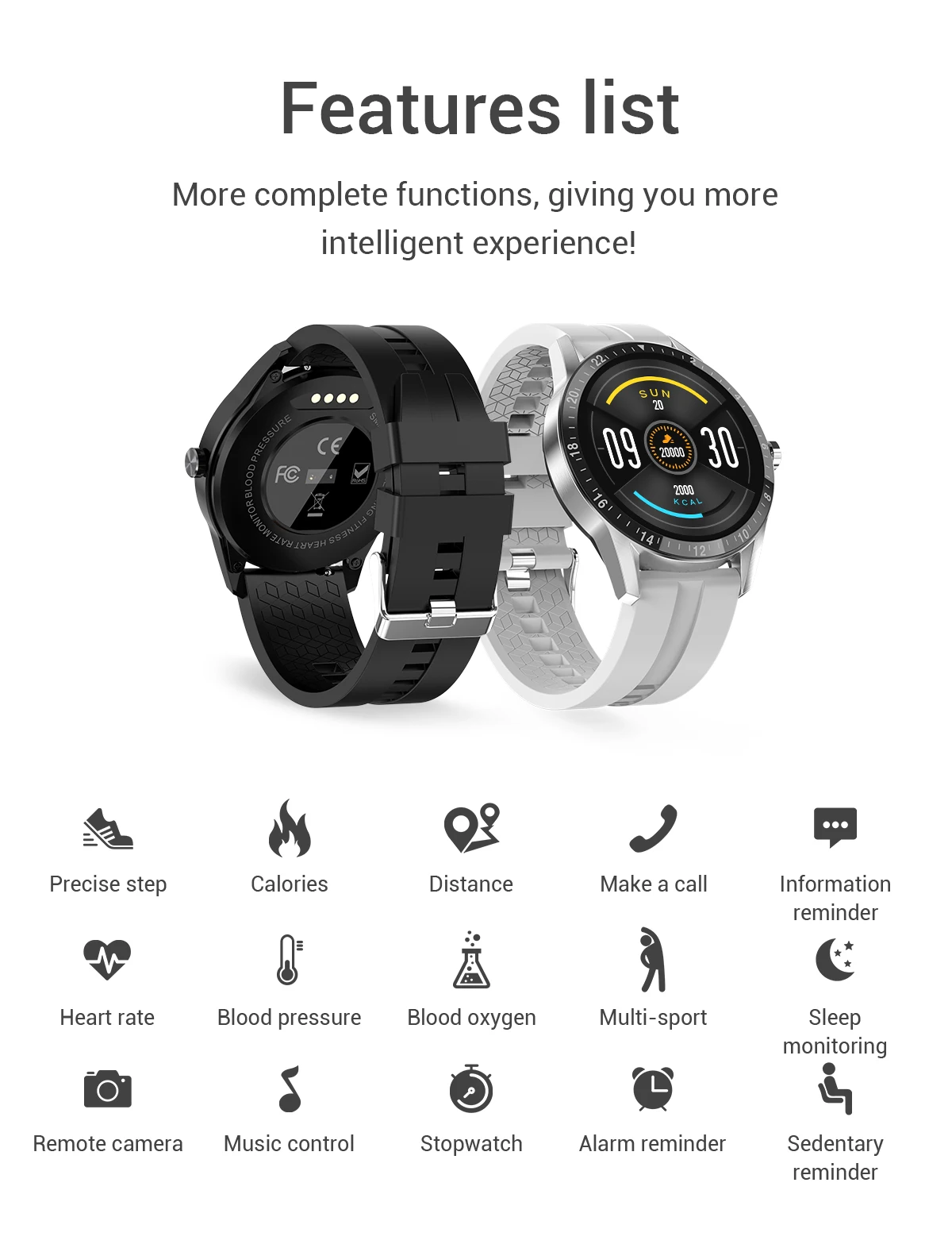 China Factory Supply G20 Pro Bluetooth Call Android Reloj Ip68 Smart