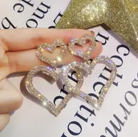 

Fashion gold wedding rhinestone earrings For Women Wholesale N912177