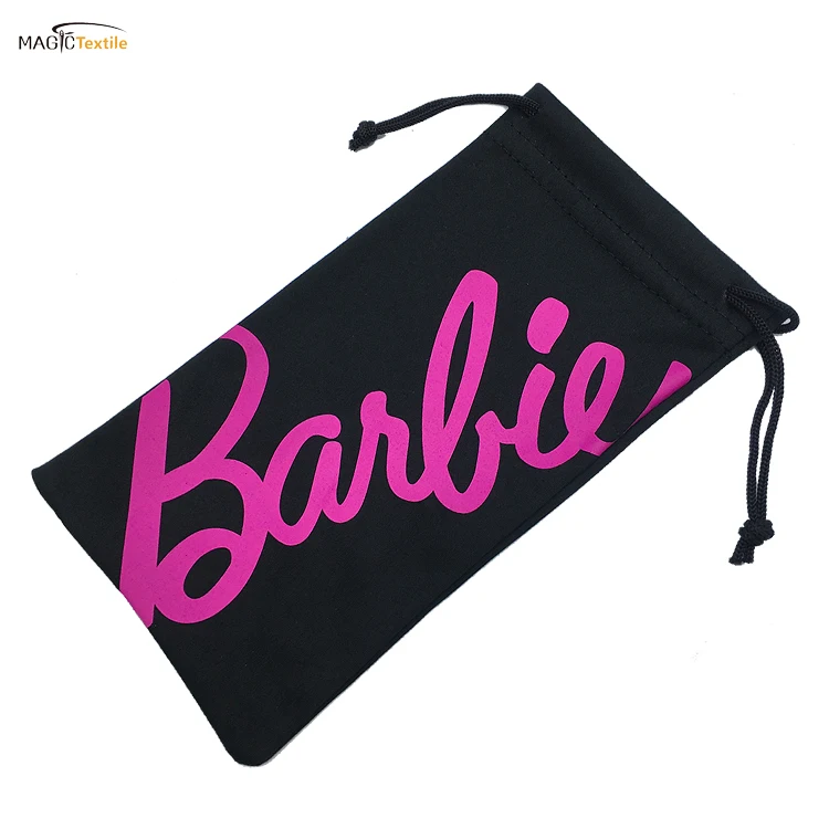 

Heat transfer printed microfiber glasses sunglasses bag pouch custom logo for packing, Custom colour