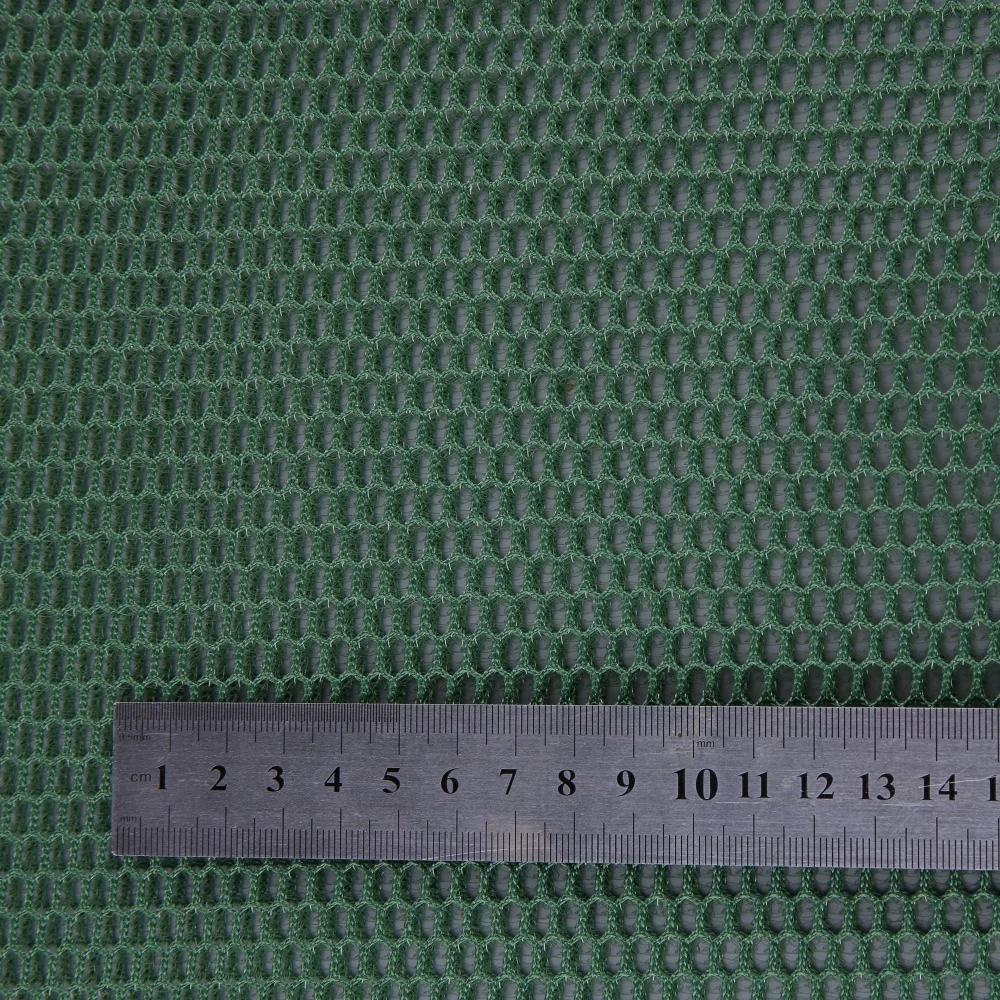 
Wellcool Best Quality 6Mm Thickness Polyester Air Flow Breathable Spacer Sandwich Mesh Fabric In Honeycomb Hole 