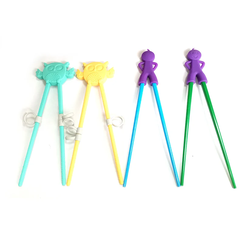Custom Ecofriendly Waterproof Children's Silicone Training Chopstick