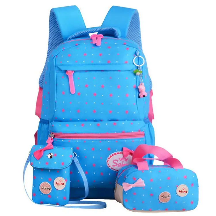 

2021 new design kids backpack bag school School Backpack 3 in 1, Black,blue, dark blue, red, gray