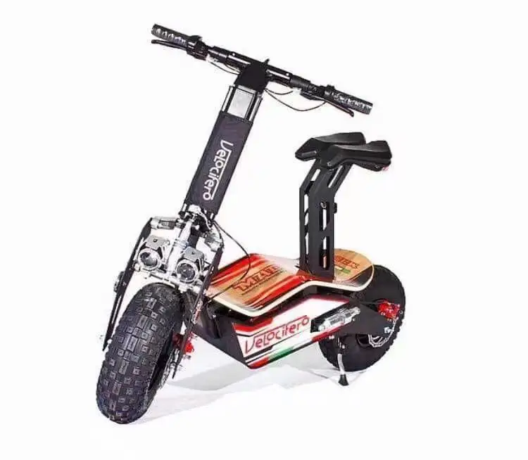 

New Stylish Beach Cruiser Snow Li Ion Battery Velocity 2Kw Dual motor Offroad Electric Scooter Winter