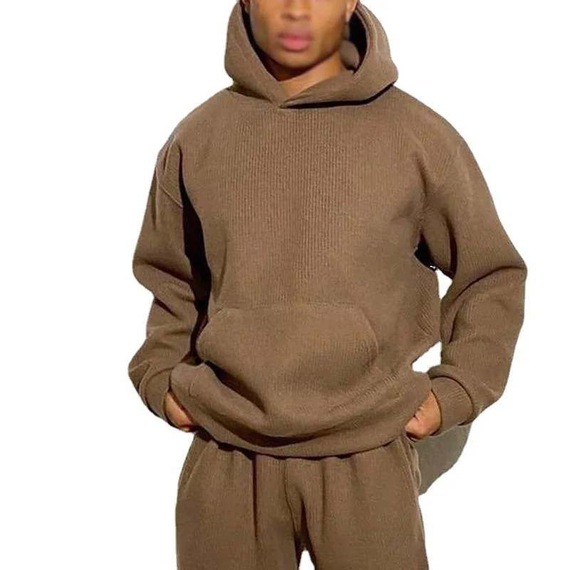 

Autumn top 2022 solid color blank custom loose pullover men hoodie, Custom colors