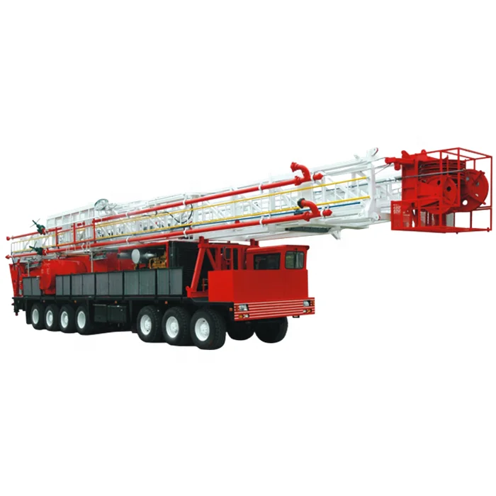 
750HP workover rig truck-mounted ZJ30 drilling rig 