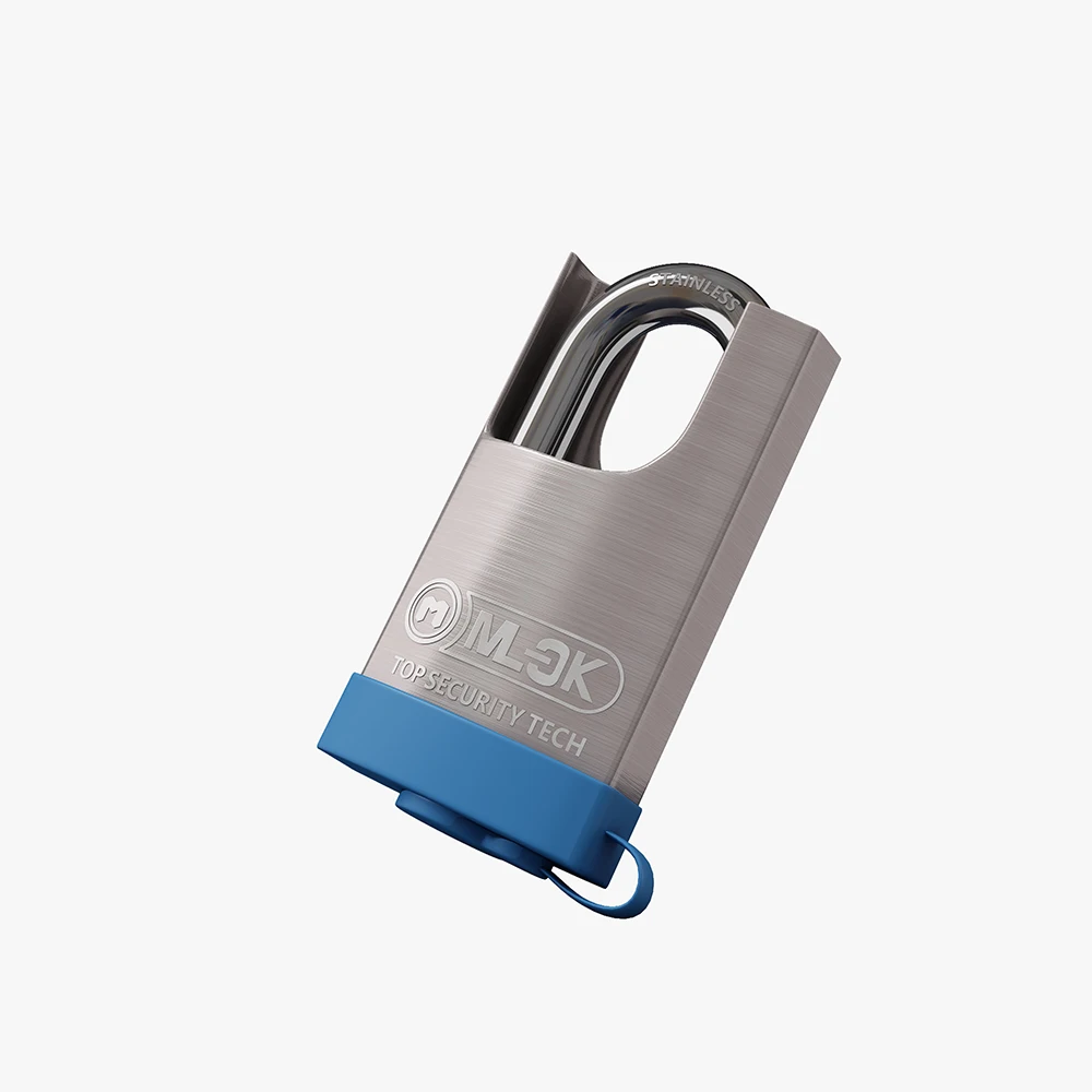 

brass custom outdoor waterproof smart fingerprint alarm padlock