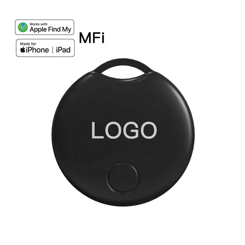 

RSH New Airtag MFi Certified Find My Tag iTag Round Smart GPS Locator Anti Lost Key Finder Luggage Tracker for Apple