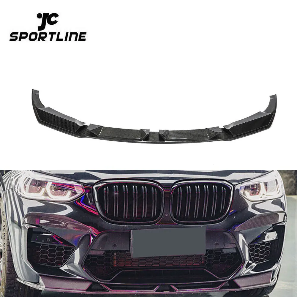 

Carbon Fiber F97 X3M Front Spoiler Splitter for BMW F98 X4M 2019-2021