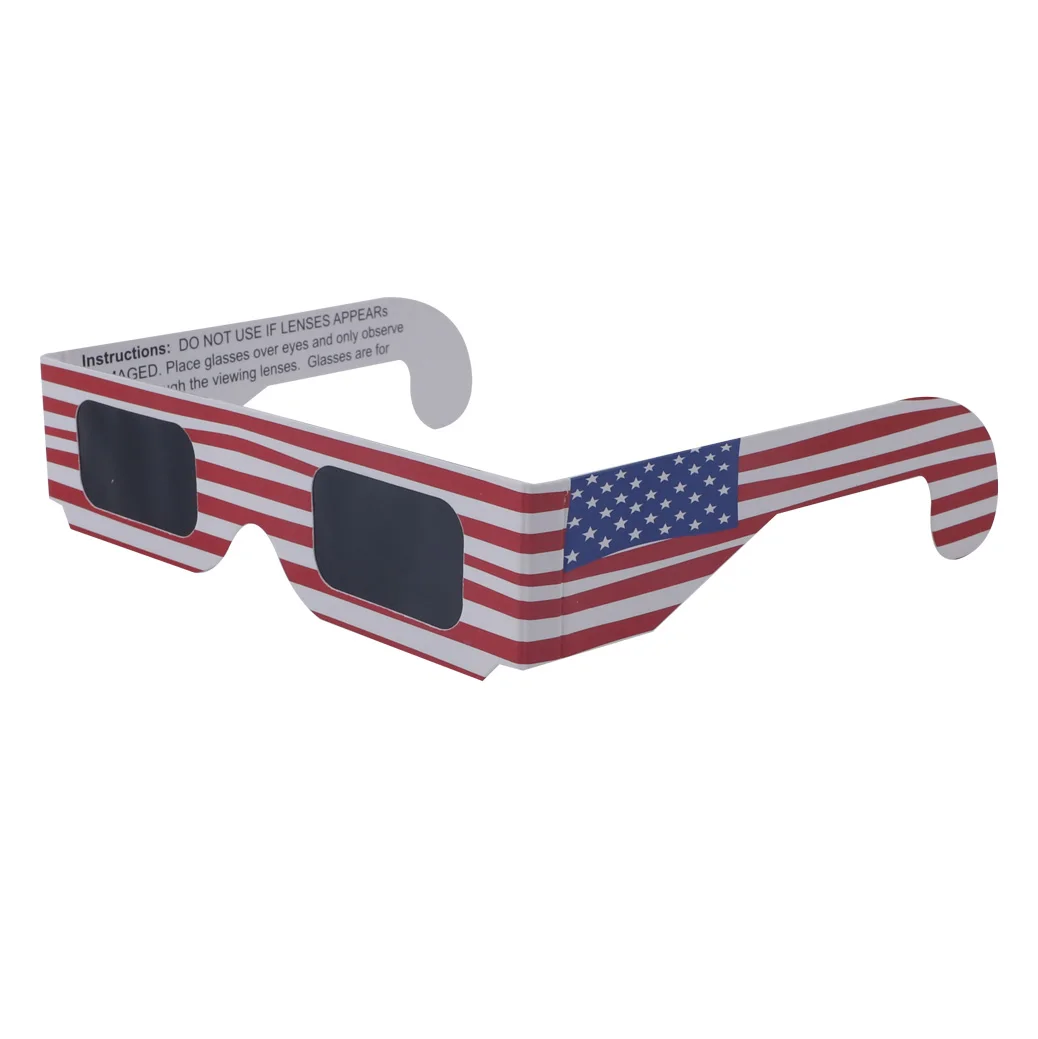 

Wholesale China Supplier Paper Eye Glasses Solar Eclipse Glasses 3d Solar Eclipse Glasses