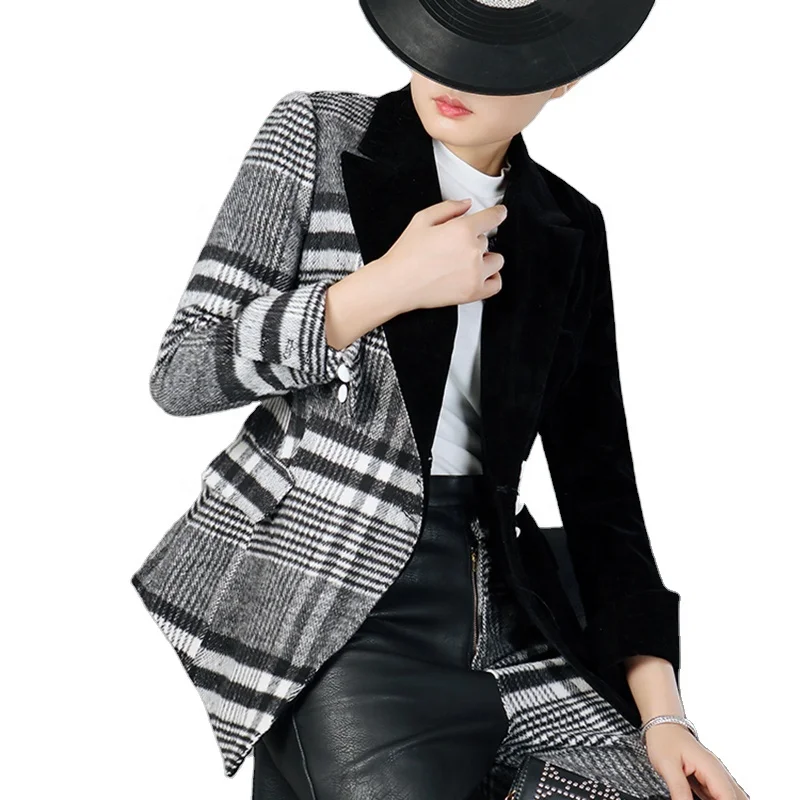 

Blazer Coat 2020 Autumn Ladies Women Clothing Cotton