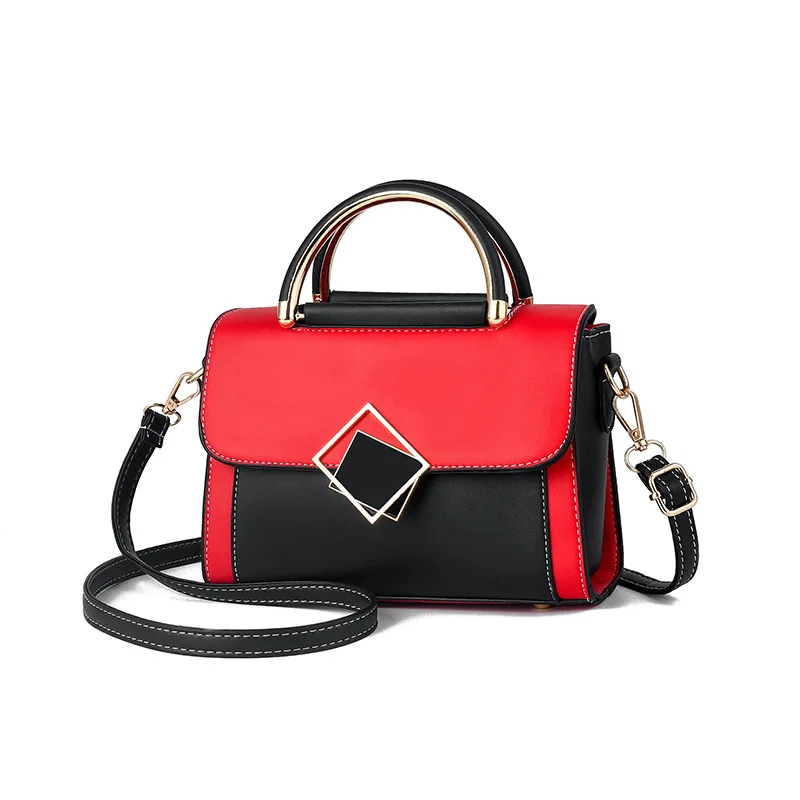 

CB269 High quality double color stitching flap crossbody bag 2020 fashionable handbags