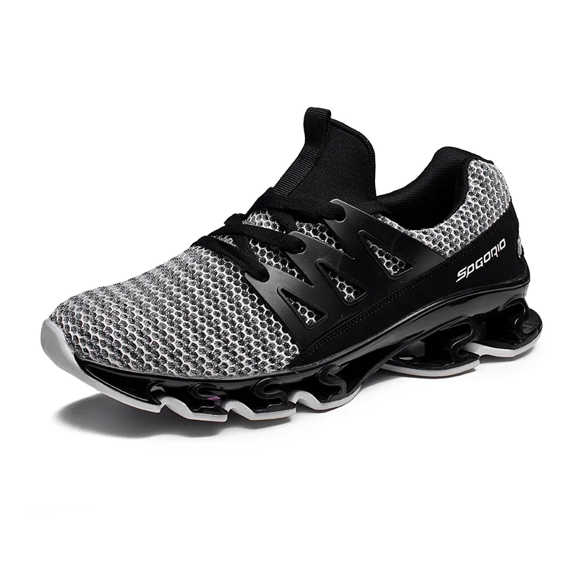 

Wholesale fashion custom logo men safety sport shoes rubber soles running, Optional