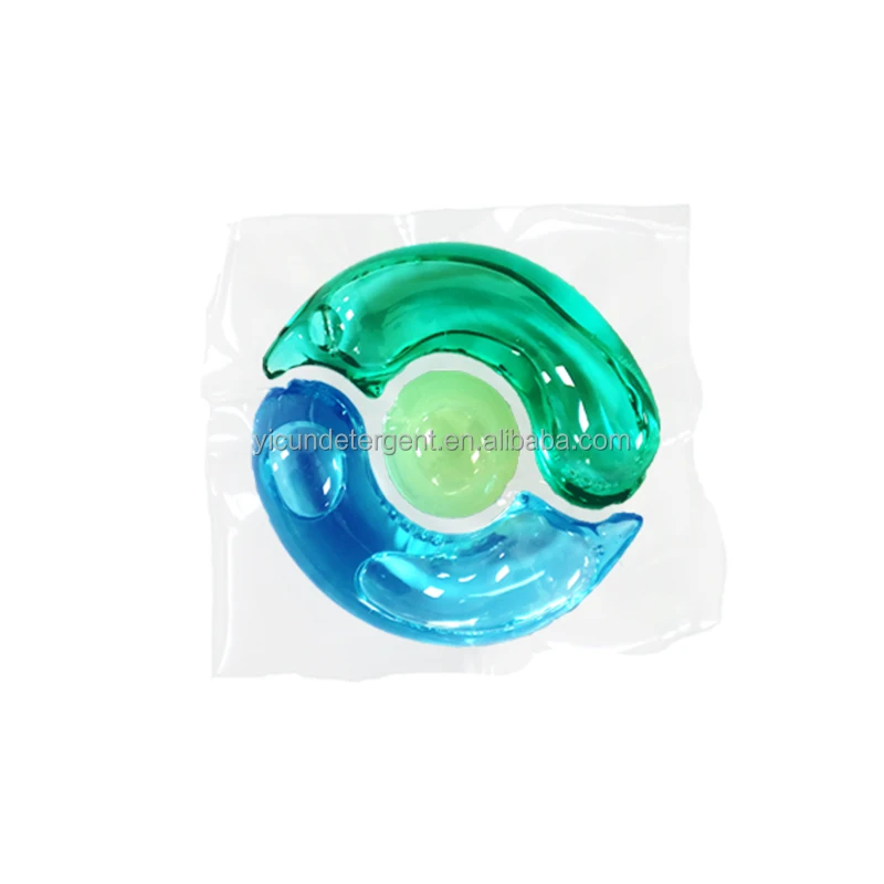 

HOT products 8g*30pcs washing laundry detergent pods laundry gel ball for washing clothes/laundri pod, Green