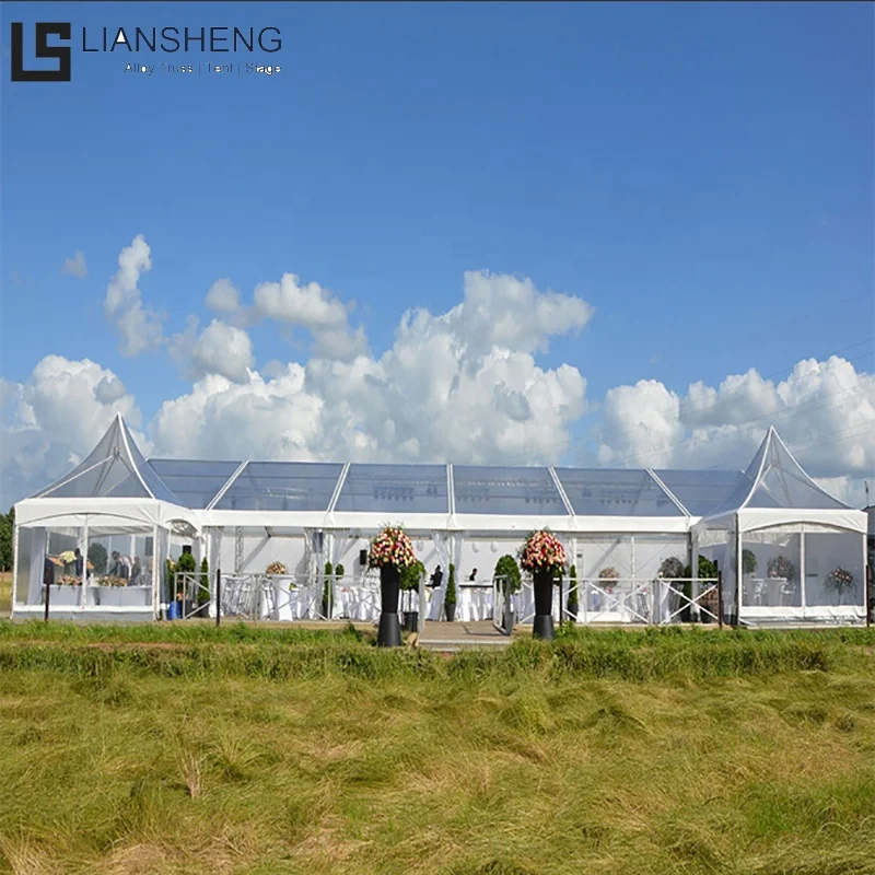 

Clear Outdoor Steel Frame Party Tent For Wedding Event On Sale