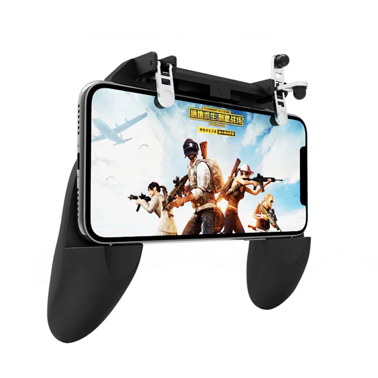 

Remote shooting mobile phone game joystick controller, smartphone gamepad controller, Black