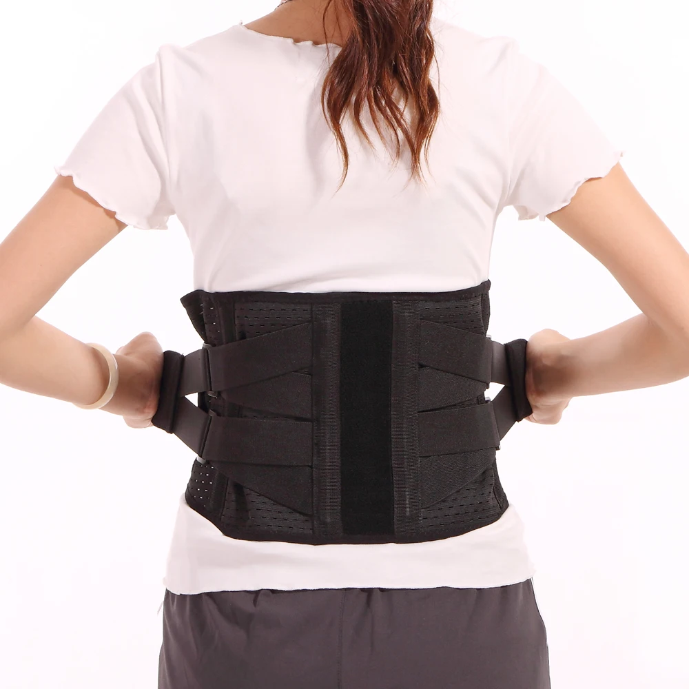 

Working Lumbar Belt Waist Support Lower Back Brace For Back Spine Pain Relief Workers Waist Protector Industrial Belts, Black
