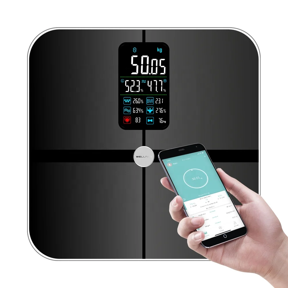 

Electronic Weighing Api Available Chargeable Digital Bathroom Bioimpedance Smart Scale Weight With App