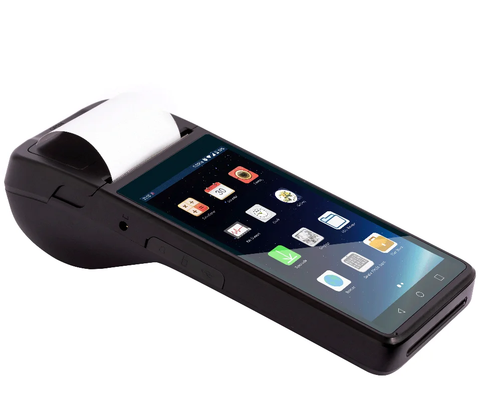 

3G portable POS machine Mini Android mobile pos terminal With 58mm thermal Printer machines pos