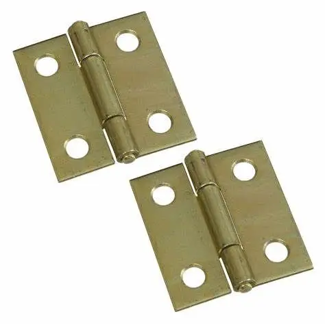 Mini Cabinet Drawer 180 Angle Small Brass General Butt Hinge For Pin ...