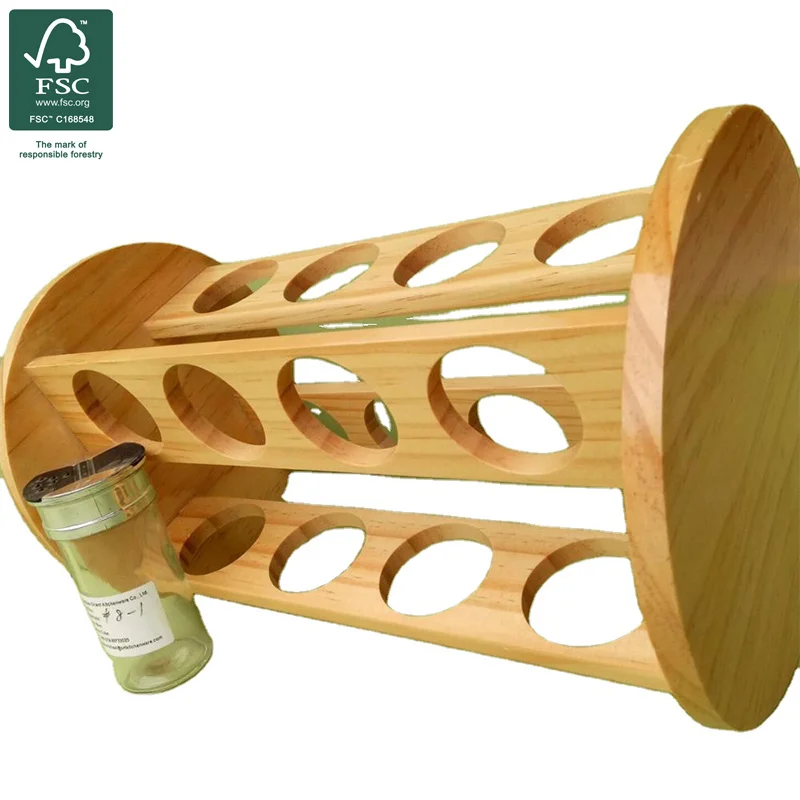 

Factory direct wooden spice rack seasoning rack