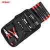 Hispec 25pc Precision Electronic Tool Set Kit with 1/4" Sockets, Precision Screwdrivers, Bit Set & Tweezers in a zip bag