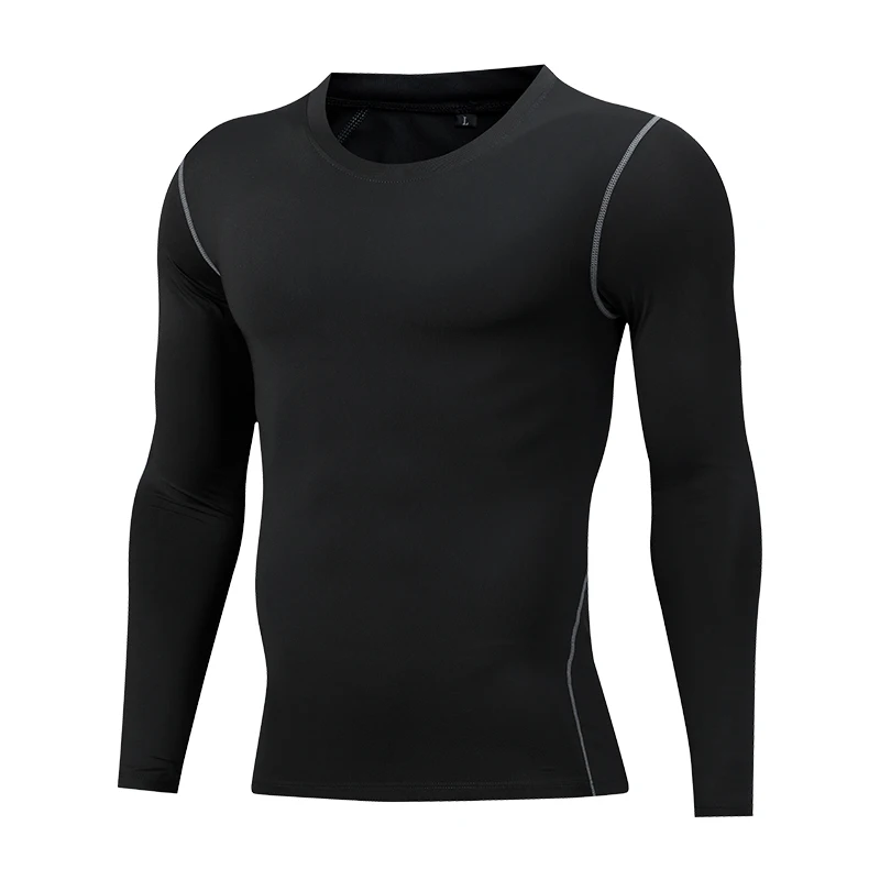 

Tester Men's Sports Running Fitness Suit Quick Dry T-Shirt High Elastic Training Breathable Sweat Absence Base Shirt, More than 48 colors available