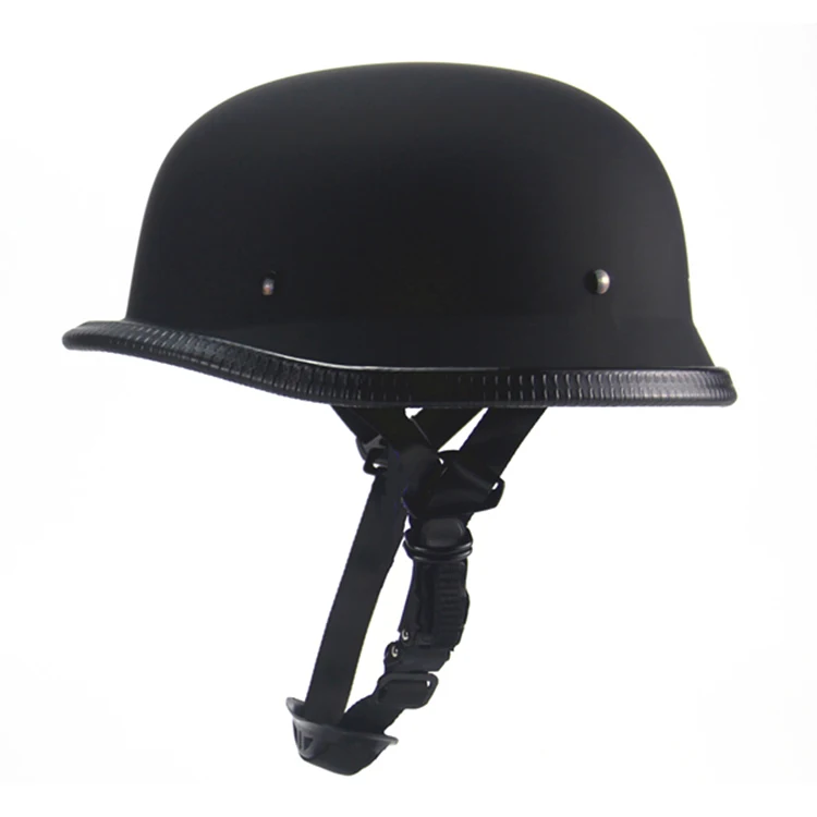 

Mens Womens Chopper Helmets Half Face Vintage Motorcycle Helmet Retro German military style Scooter Cruiser bike Helmet