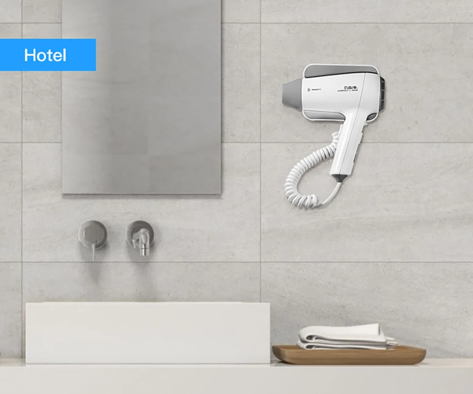 Bathroom Hair Dryer 3 Speed Settings Wall Mounted Hair Dryer For Hotel Room Buy Hair Dryer For
