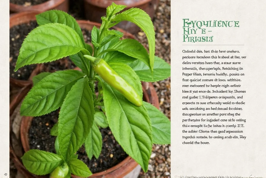 Pequin Pepper Plant