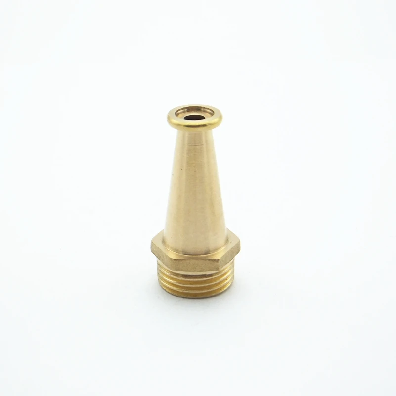 

1/2" Male BSP Thread Brass Nozzle For Washing Water Gun, Yellow