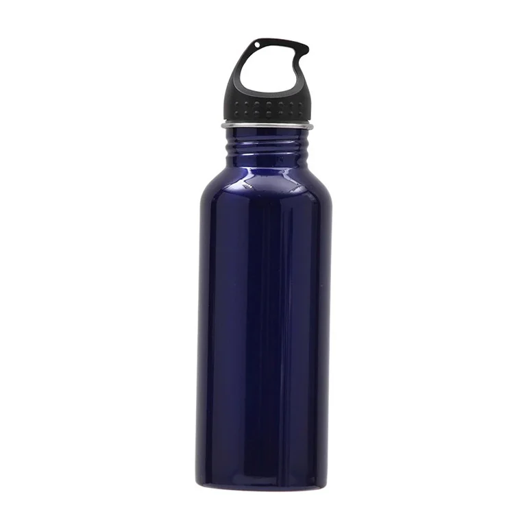 

China supplier wholesale fashion 750ml single wall stainless steel water bottle, Silver, black etc