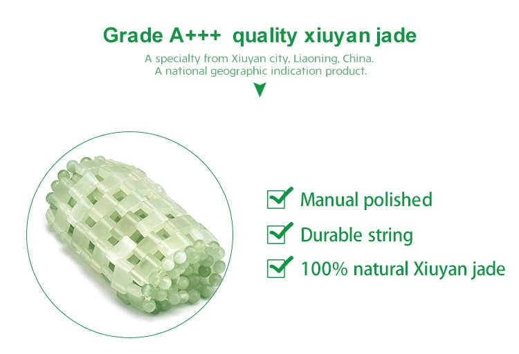 2023 Trending Products Natural Jade Eye Mask Cooling Therapy Facial
