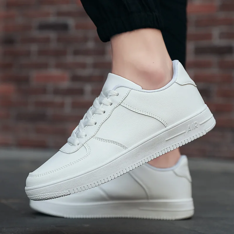 

10%Discount Spring and autumn trend men's extra large size 45 white shoes 46 board shoes 47 men's 48 small white shoes