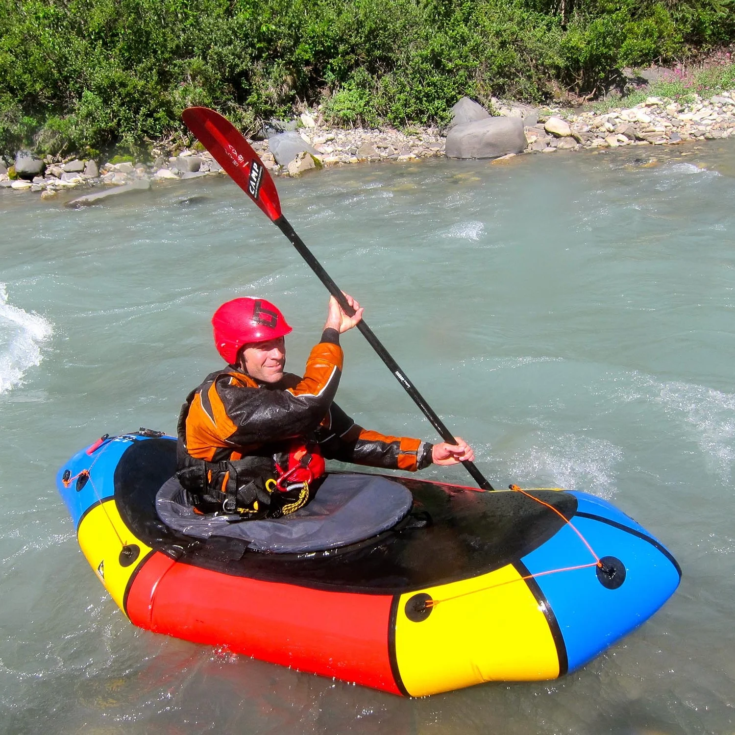 

top sale ultralight TPU 1-Person folding kayak, inflatable floating kayak, rafting boat Adventure Rafting, All the customized pvc color