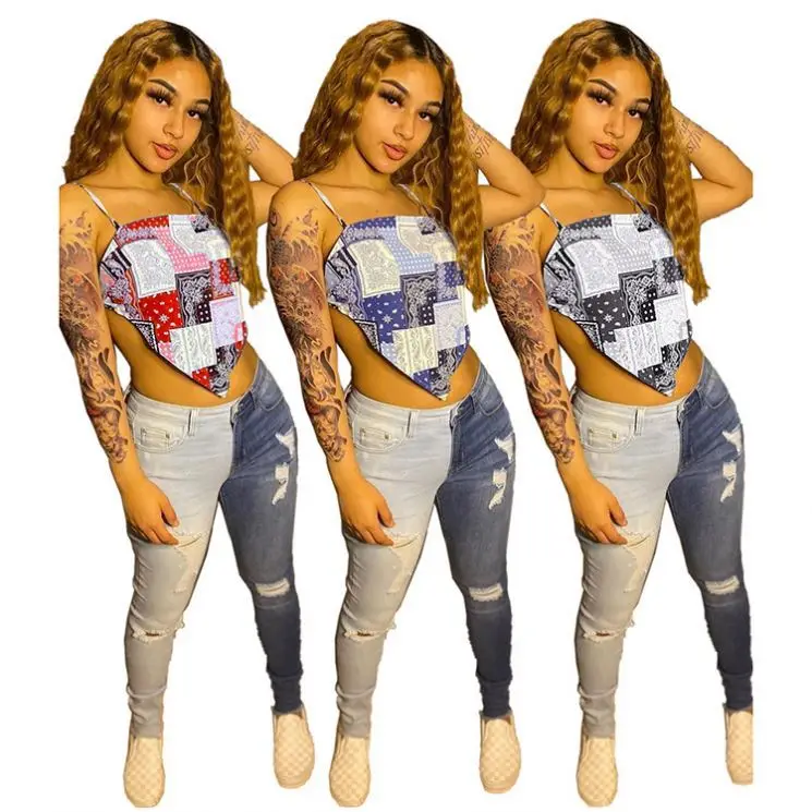 

Cheap Apparel Backless Trendy Summer Tunique femme Woman Clothing Fashion Sexy Tops Women Crop Top