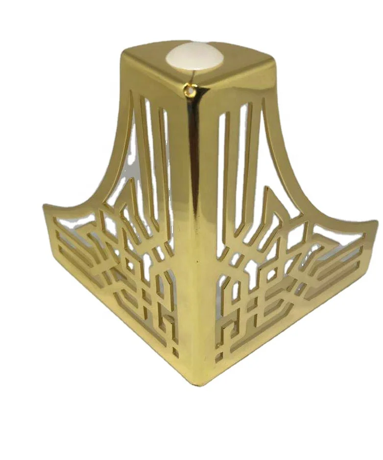 
Modern golden triangel metal cabinet legs for furniture  (1600130491197)