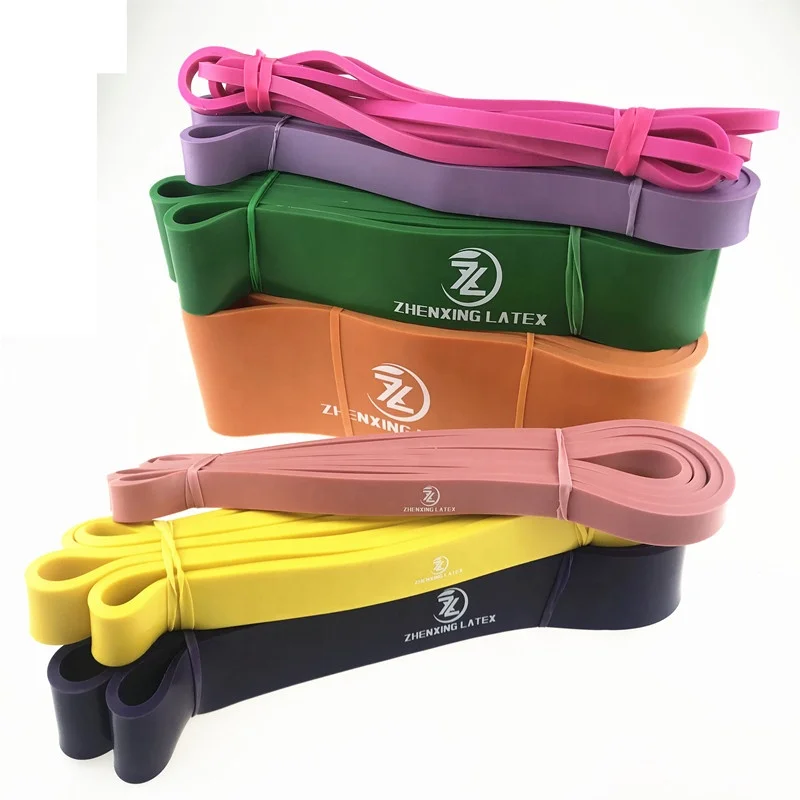 

Yoga Pilates equipments Amazon fitness sport 41inch gear power super 5 pull up resistance bands set, Red,pink,black,purple,green,blue,orange,yellow,grey...