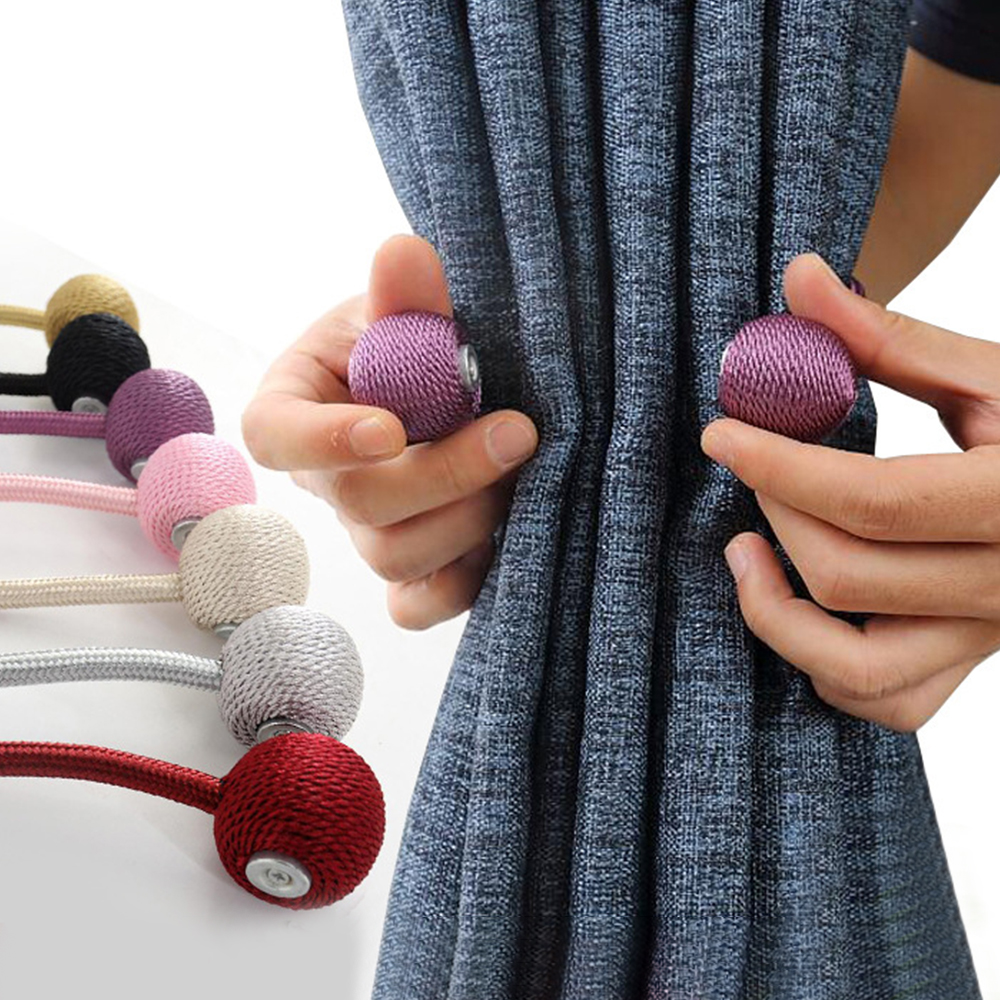 

Wholesale new style modern accessories rope curtain magnetic tiebacks, Regular color or customized color