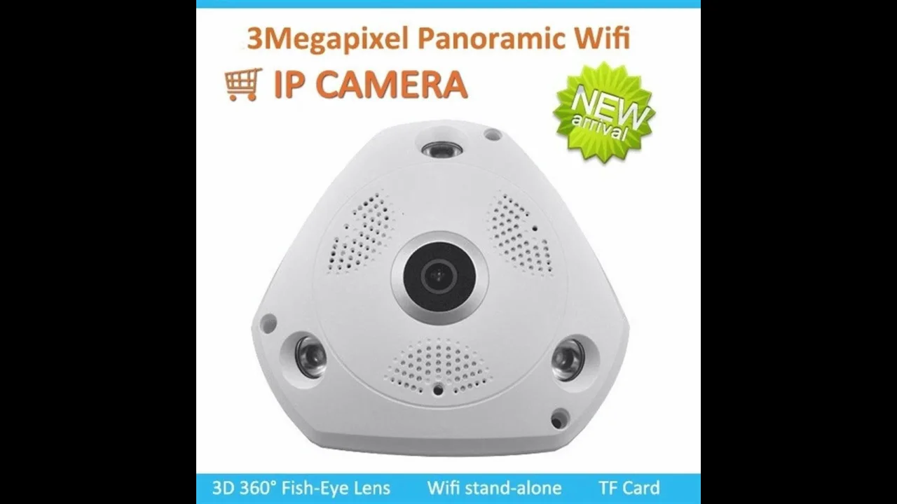 天井カメラ用IP1.3MP魚眼レンズ360度パノラマビューIPVR 360魚眼カメラ