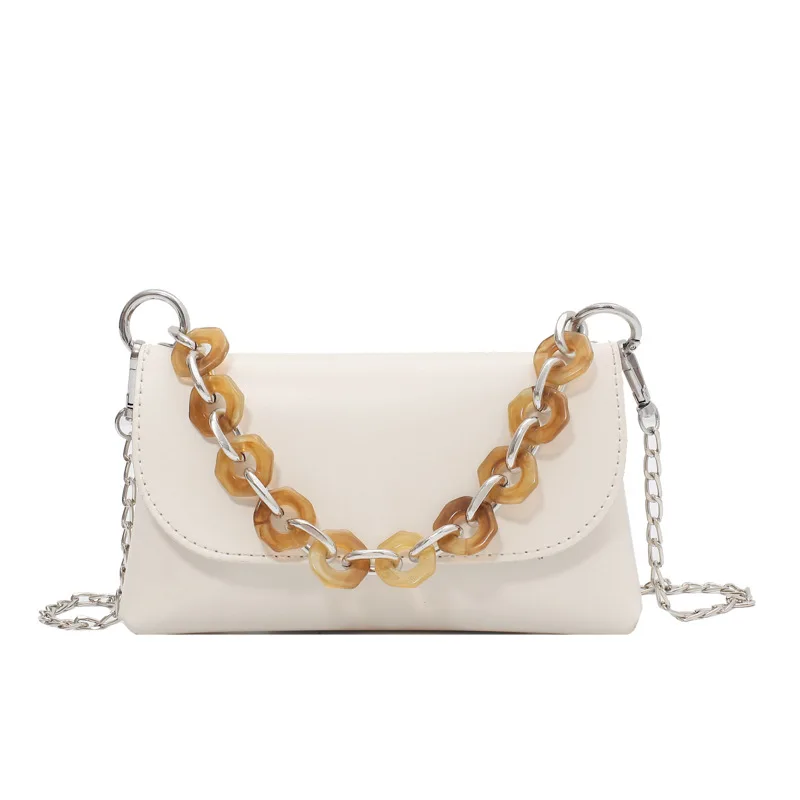 

Latest Fashion Lady Handbags 2021 Girls Chains Elegant Mini Mailing Messenger Crossbody Purses and Handbags for Women, 4 colors