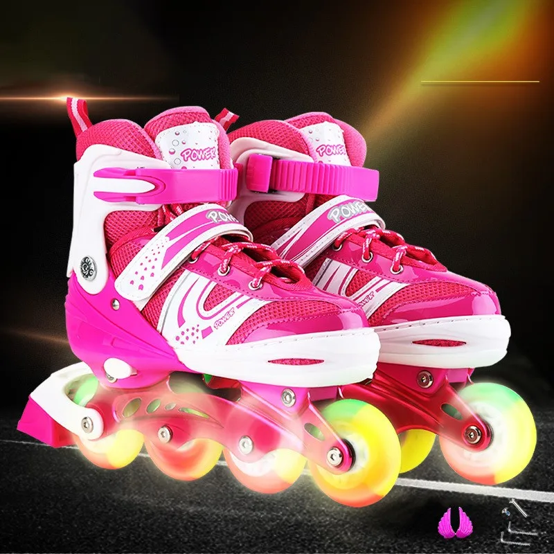 

Amazon hot selling same style roller blades inline skates wheels PVC or PU light or no light all can customize