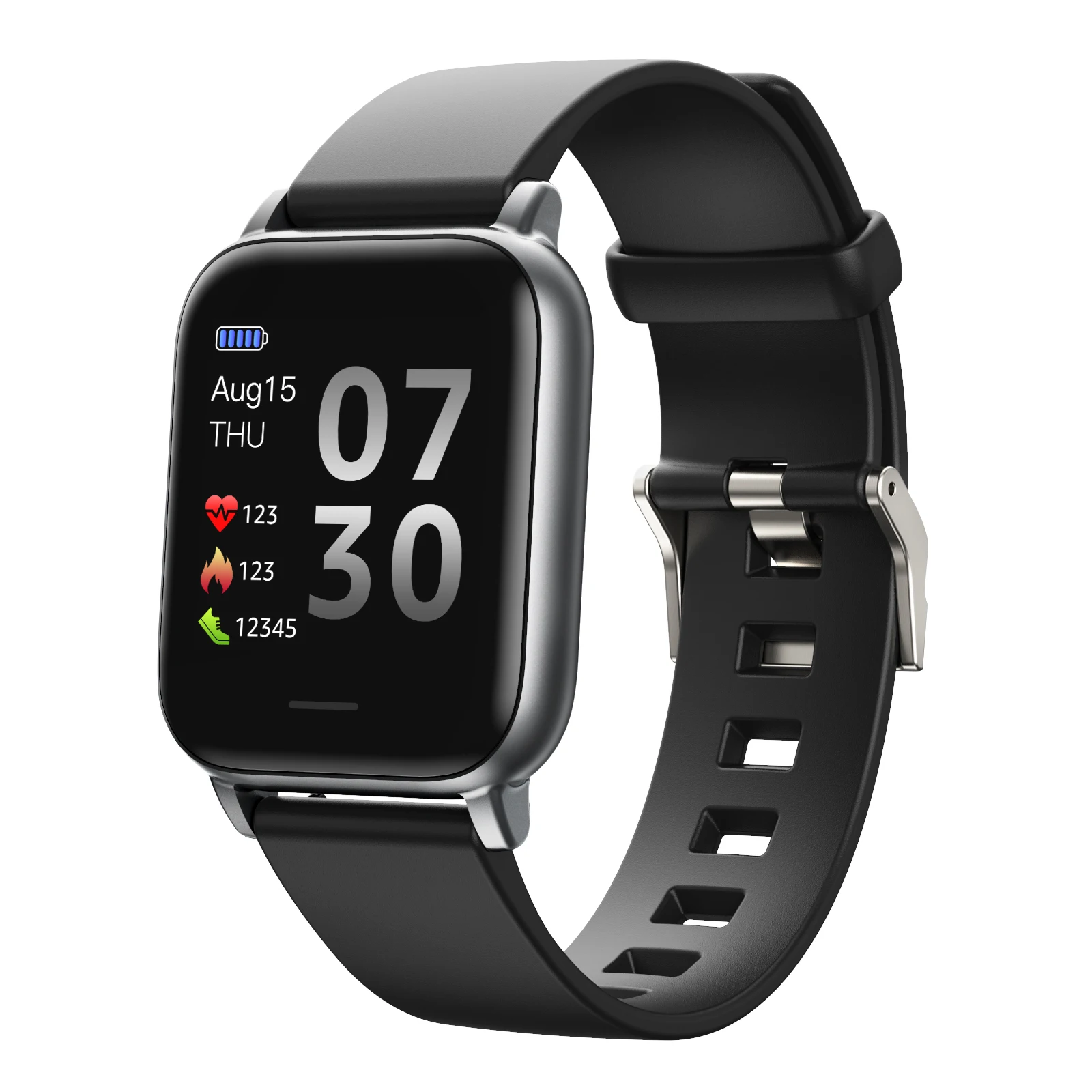 

Senlan Good quality Heart Rate Blood Pressure Blood Oxygen Sleep Tracker monitor SL50 Smart Watch wristband, As pictures