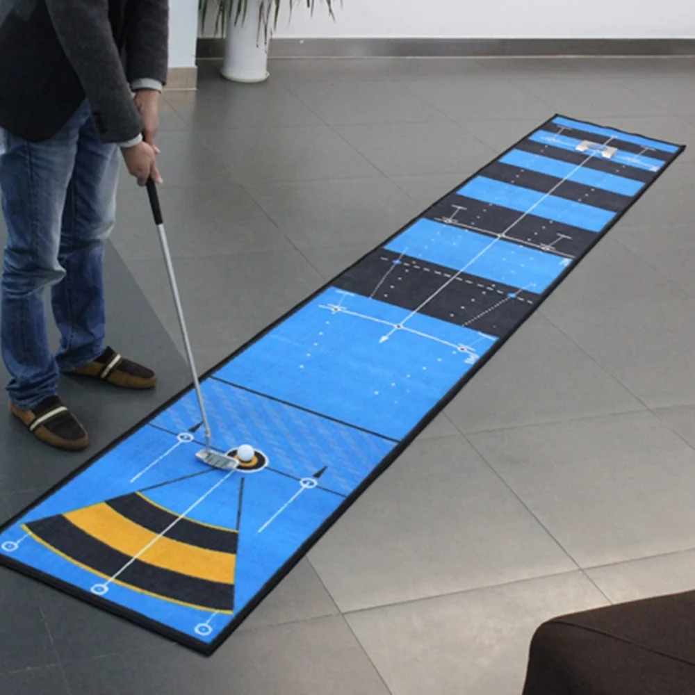 Driving Indoor Fairway Rubber Mini Range Custom Teaching Putting Hitting Practice Fiberbuilt Turf Golf Swing Mat