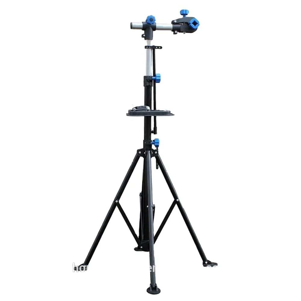 

Wholesale price bike repair stand bicycle working display stand, Black