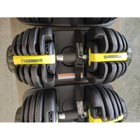 

Factory price 24kg dumbbell set adjustable dumbbell Gym Home fitness training dumbbell set