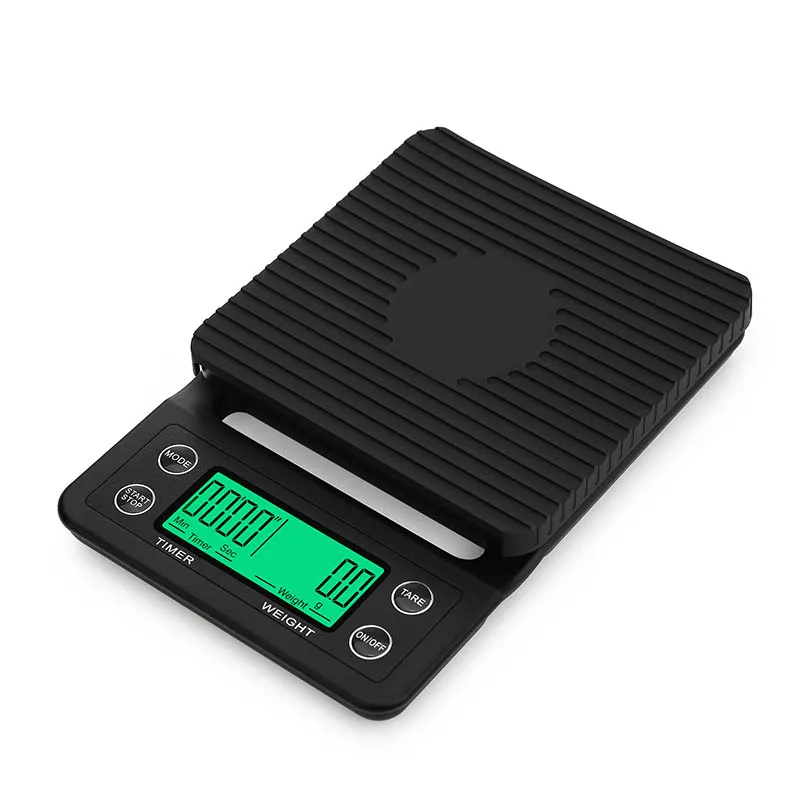 

Manufacturer Best Selling Silicone Mat weighing electronic 5000g 3000g measuring 0.1g division scale coffee digital