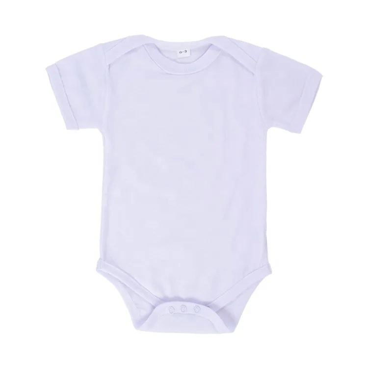 

Wholesale Baby Clothing Summer Bodysuit Infant Romper, White