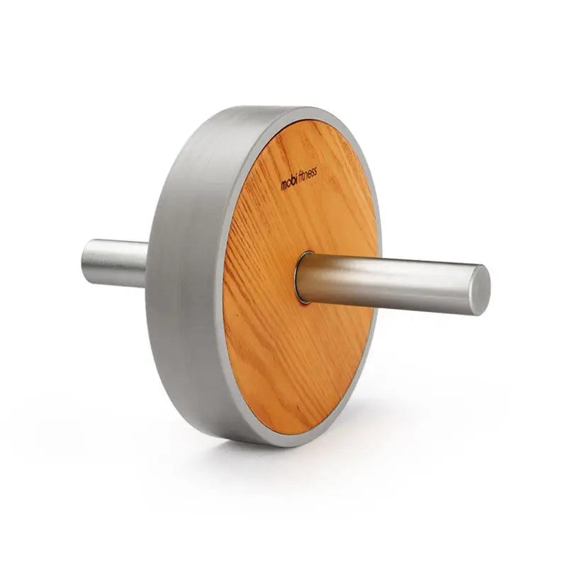 
Mobifitness popular household demountable customized indoor wooden healthy belly wheel 
